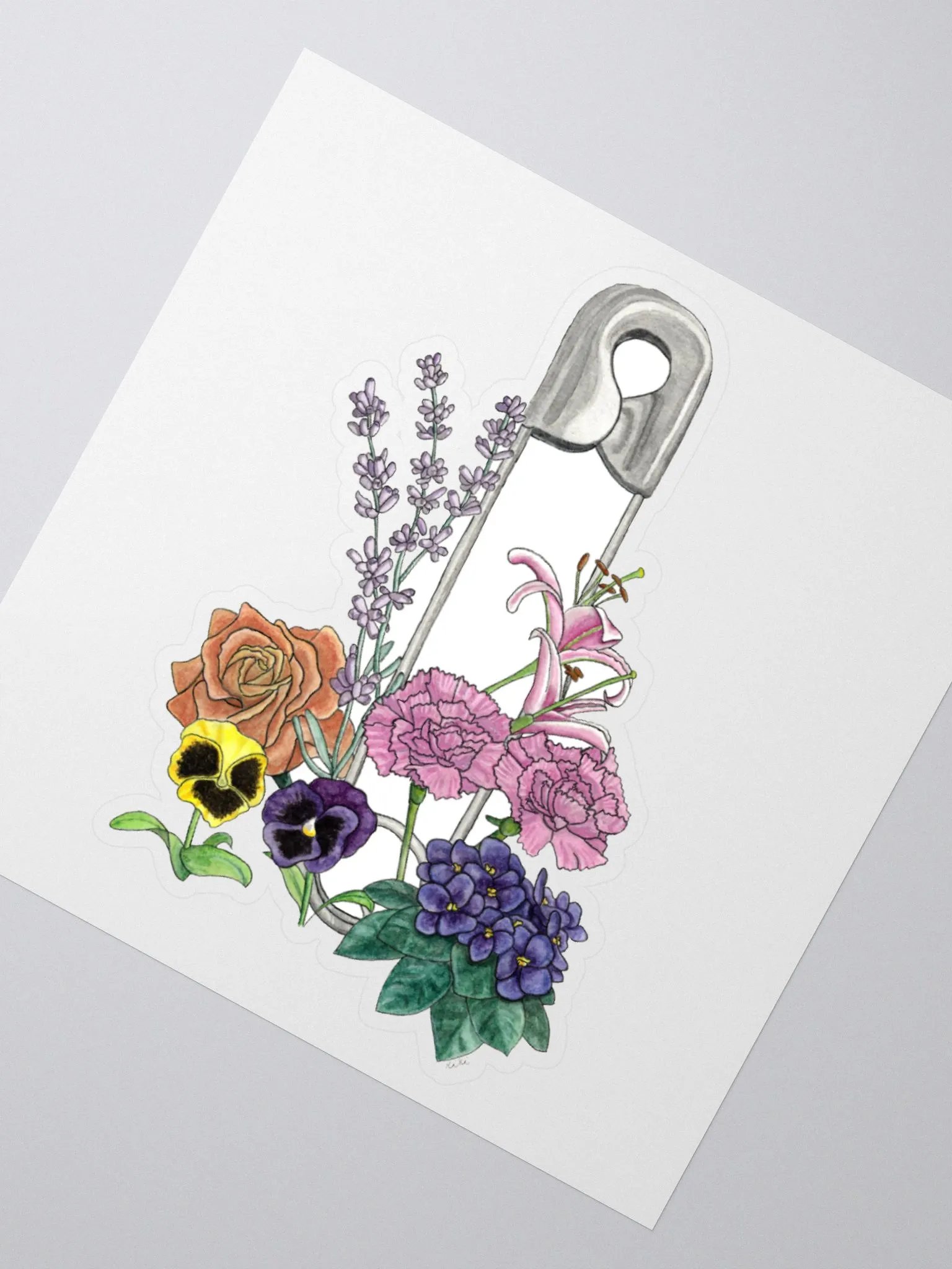 You are Safe with Me Die-Cut sticker product image (2)