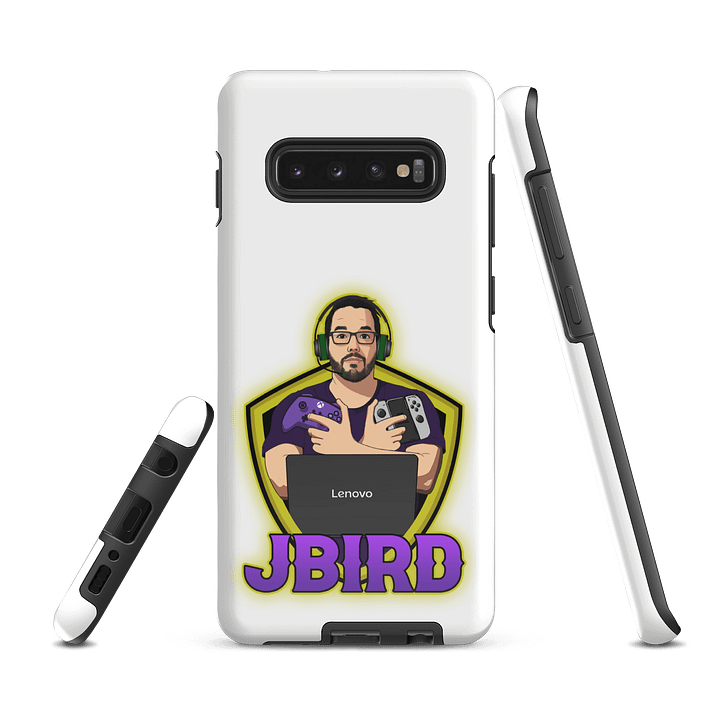 The Ultimate Gamer's Tough Samsung® Case-White product image (2)