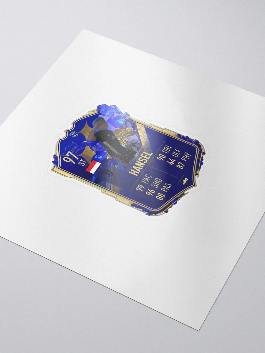 Hansel Plays fifa card sticker product image (3)