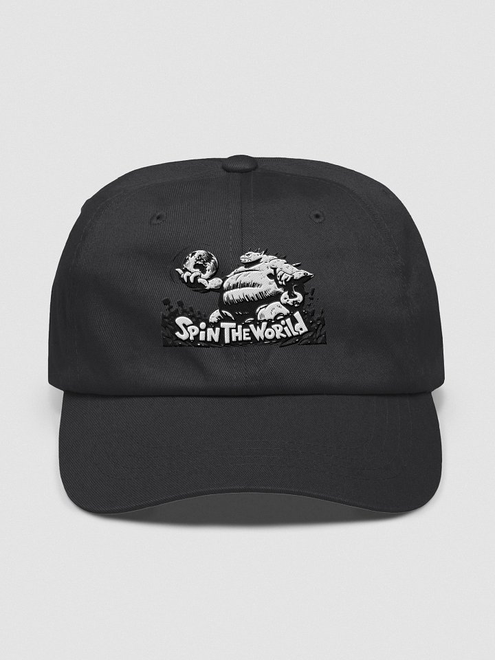 Monochrome Monster: Spin the World Dad Hat product image (2)