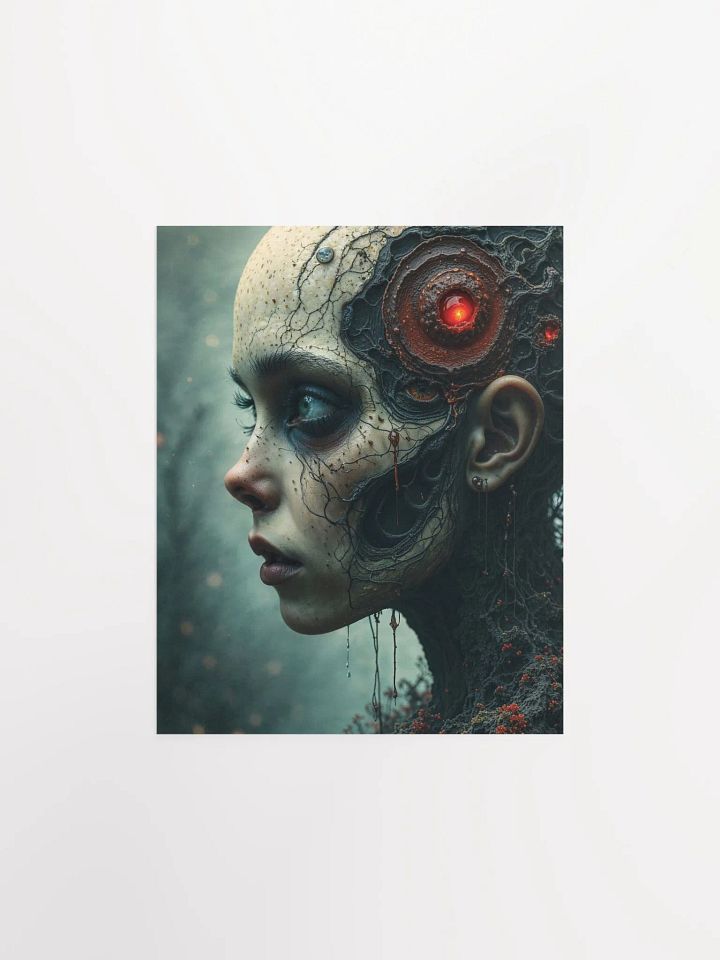 Cyber-Organic Enigma Poster product image (2)