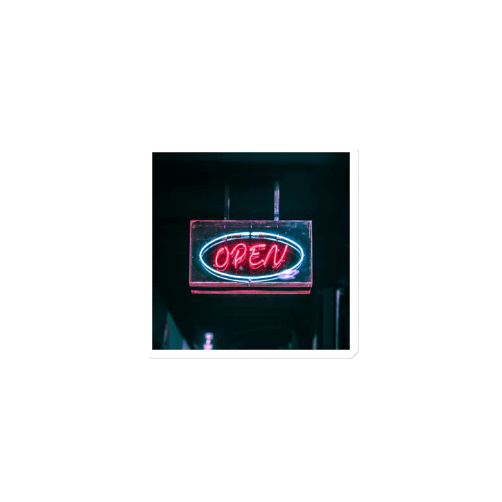Neon Evening Magnet product image (1)