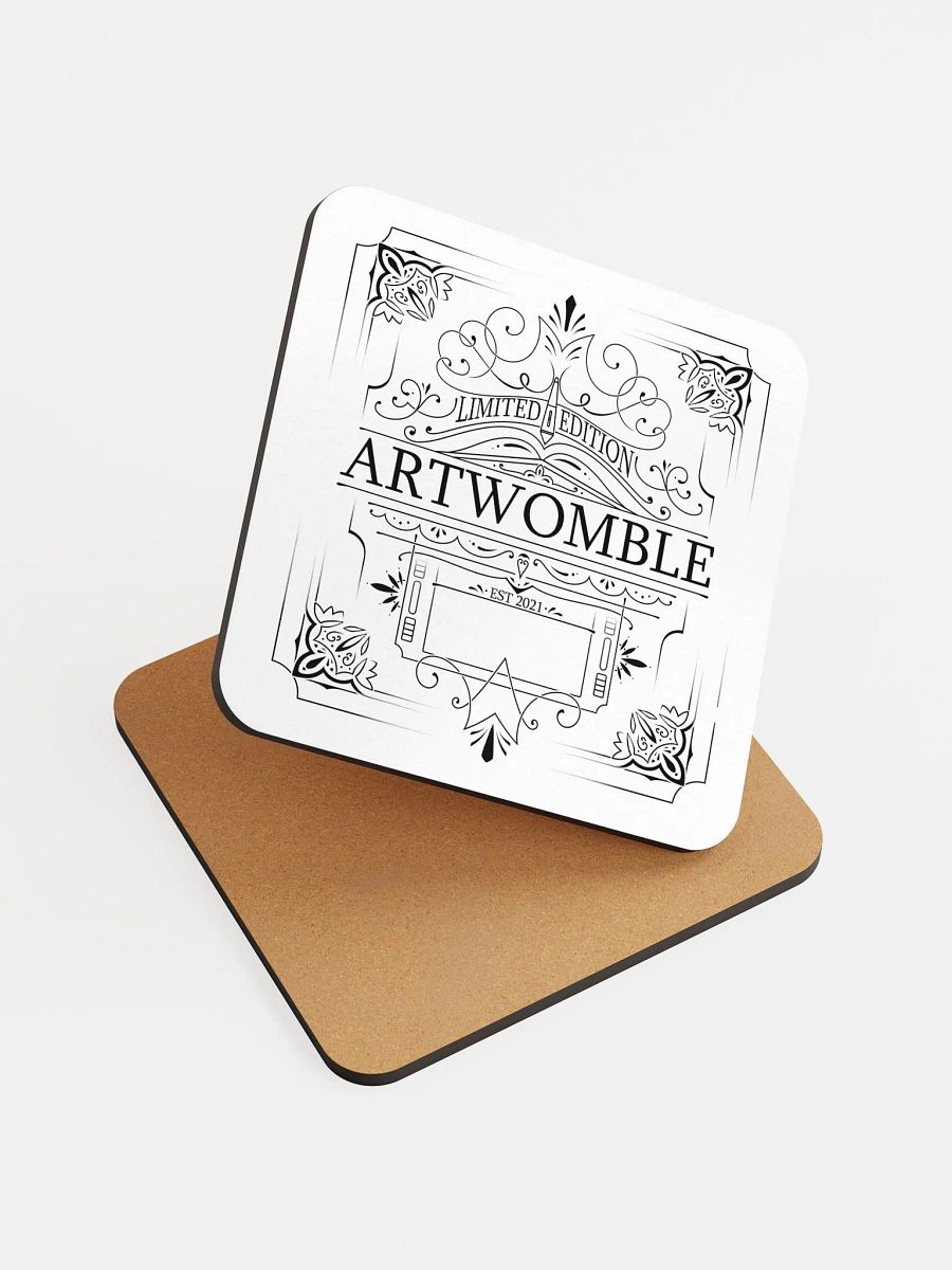 Artwomble Coaster - White product image (6)