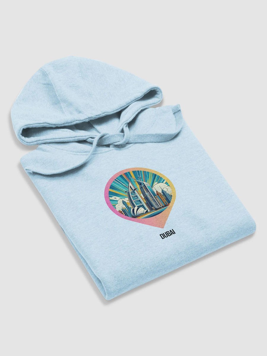 Cotton Heritage Unisex Premium Hoodie | AI Design Dubai city product image (6)