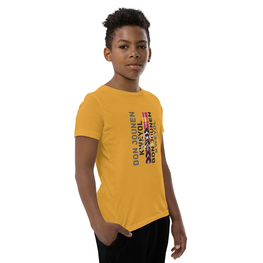 Kweyol Script Youth T-Shirt product image (37)