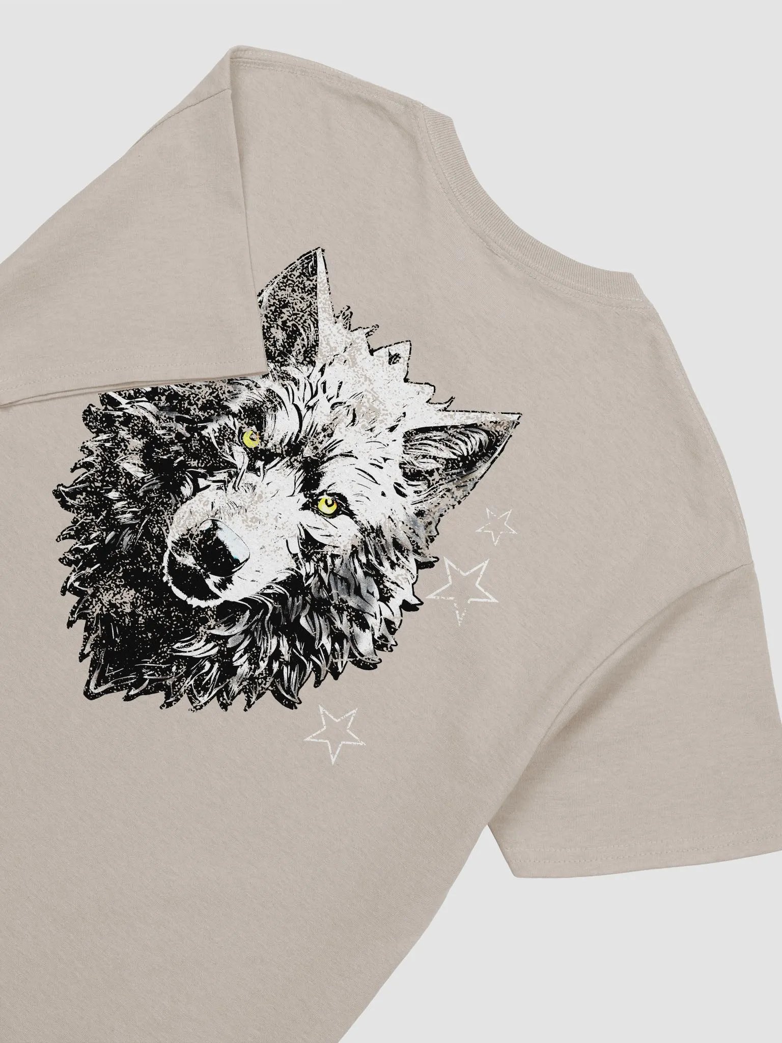 Wolf Star Front/Back Gildan Tee product image (32)