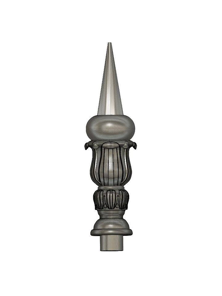 Cemetery Finial, Corner, and Straight Bracket product image (1)