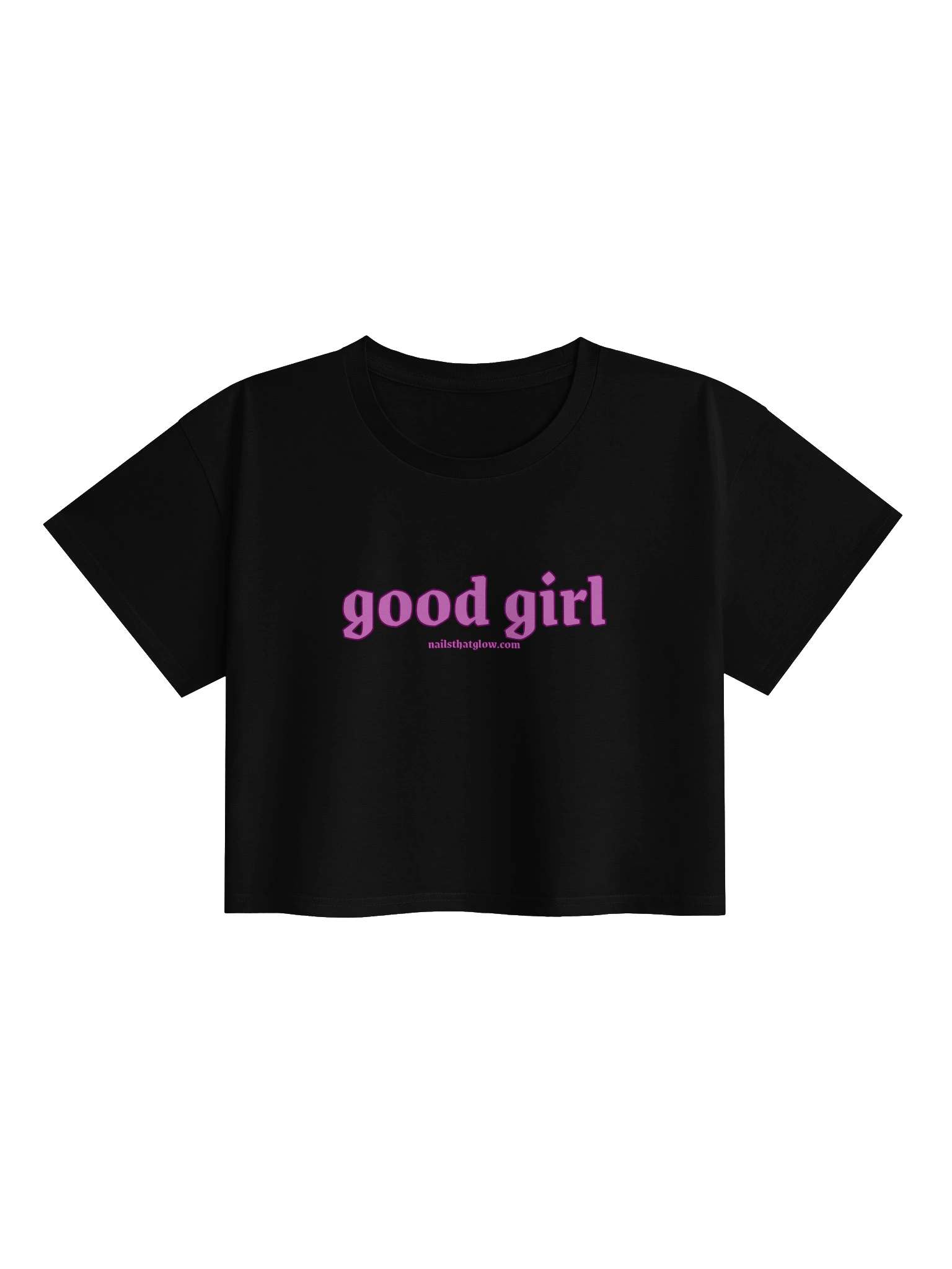 good girl - nailsthatglow crop top product image (2)