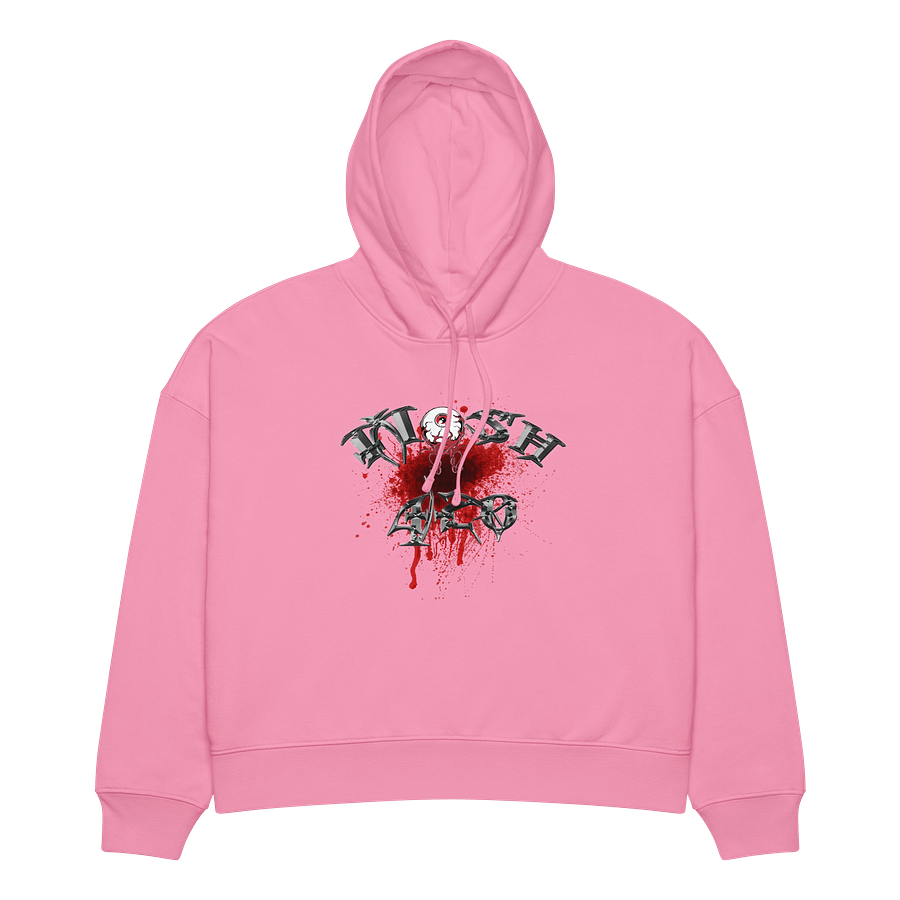 BLOODSPLAT 420 LOGO WOMENS HOODIE product image (3)