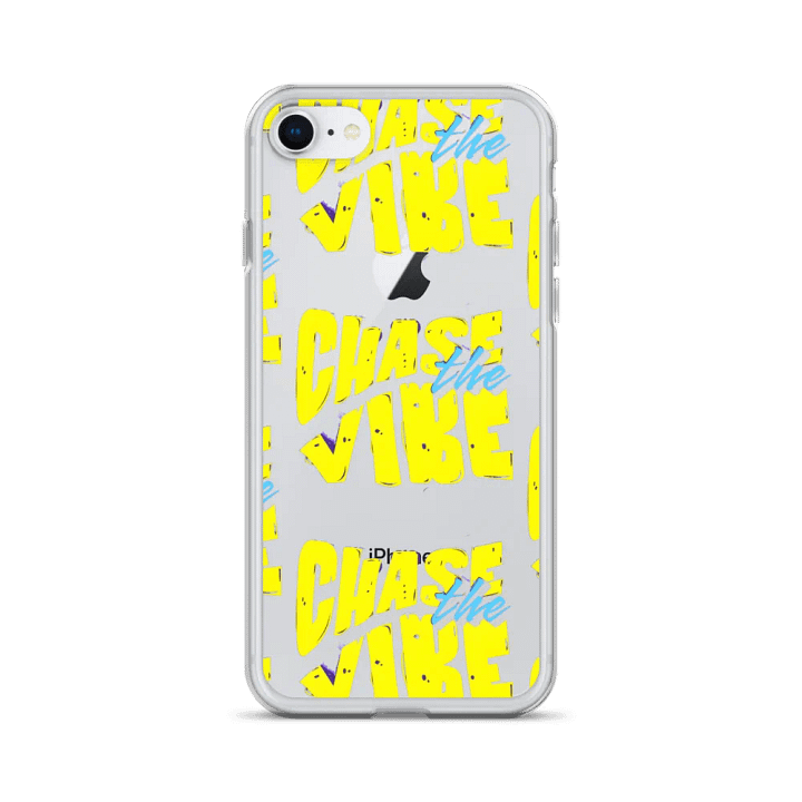 Vibrant Vibes iPhone® Clear Case product image (1)