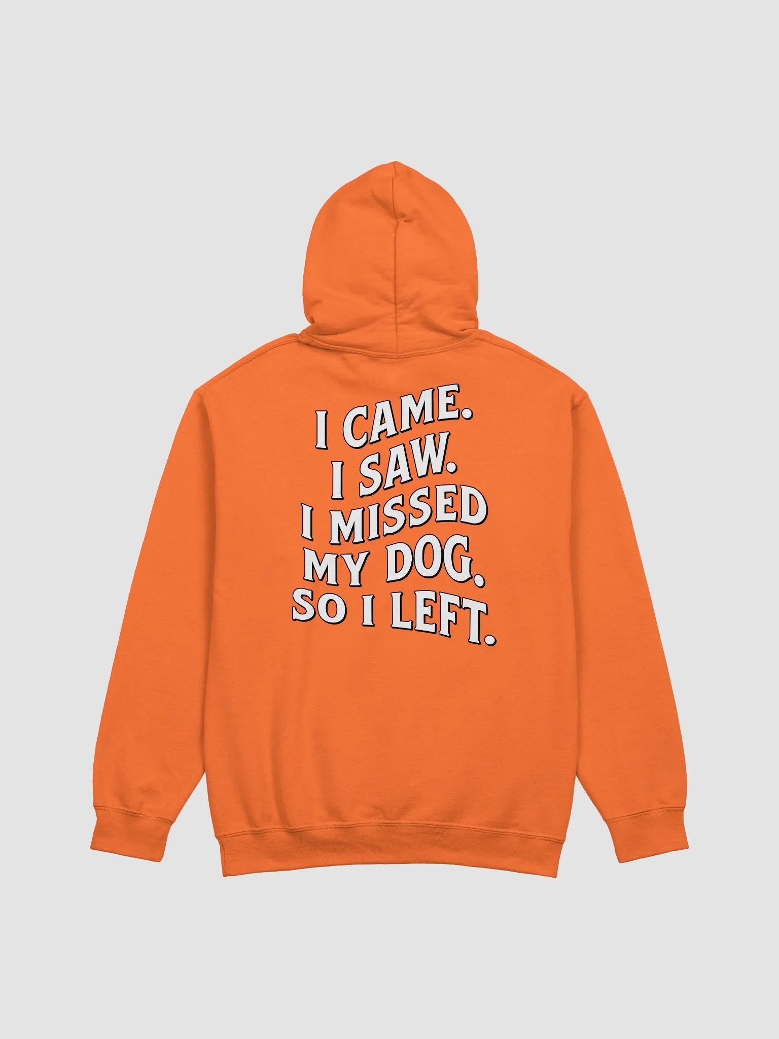 I Came, I Saw, I Missed My Dog, So I Left | Funny Introverted Hooded Sweatshirt for Dog Moms product image (28)