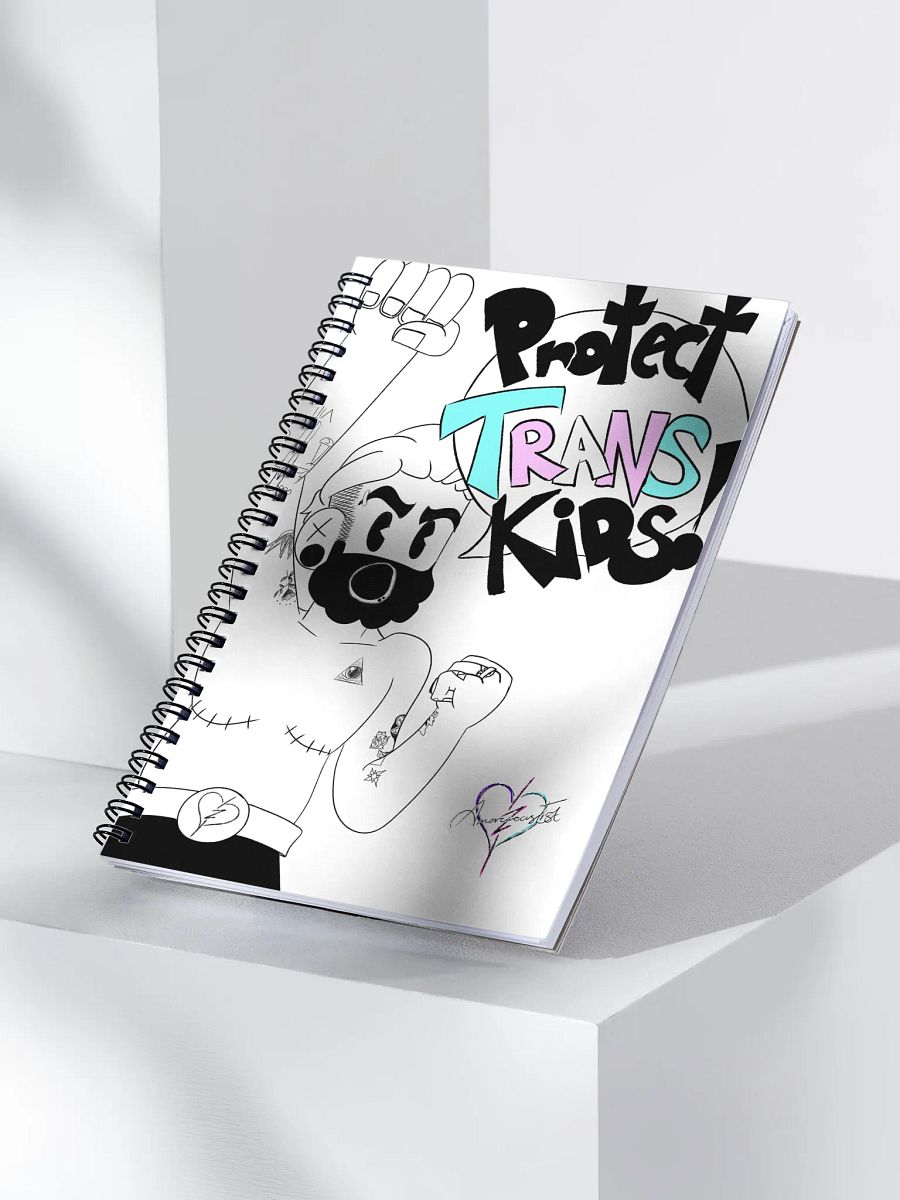 Protect Trans Kids! Spiral Notebook product image (3)