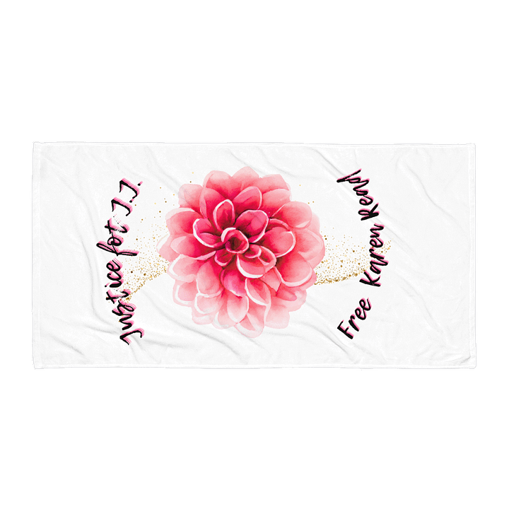 Justice/FKR White/Pink Towel product image (1)