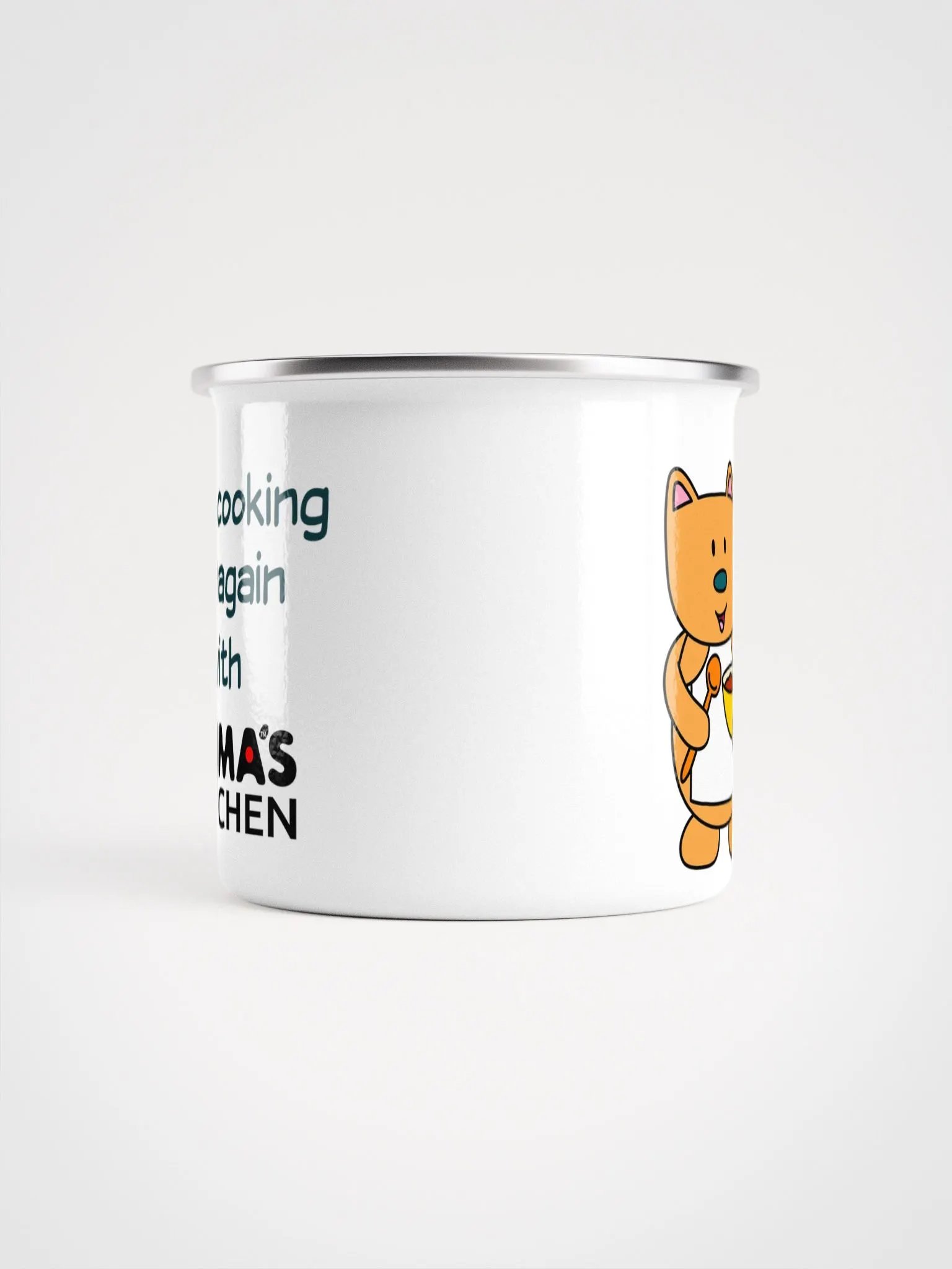 Make Cooking Fun Again Enamel Mug product image (4)
