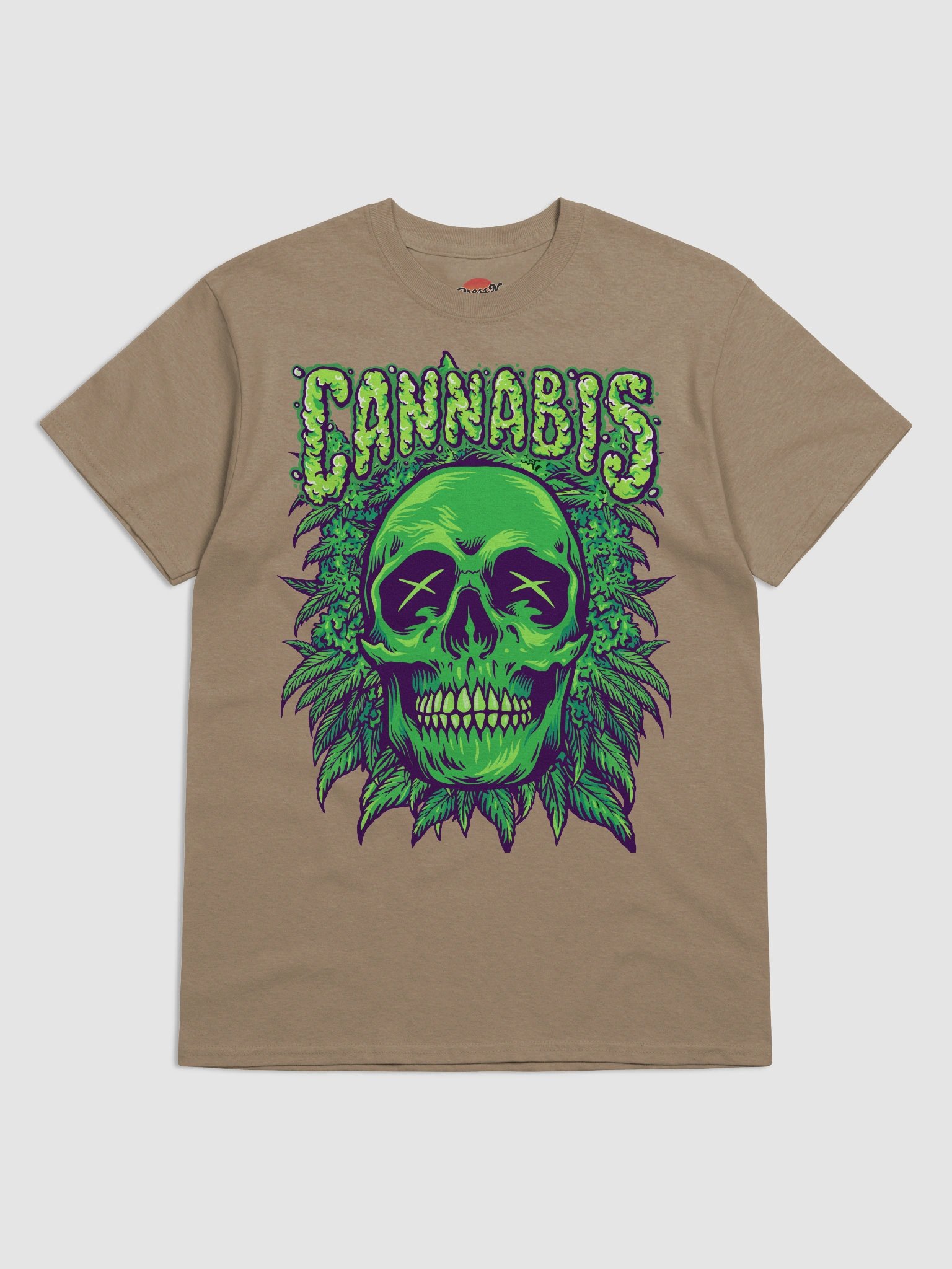 Cannabis Skull T-Shirt product image (52)