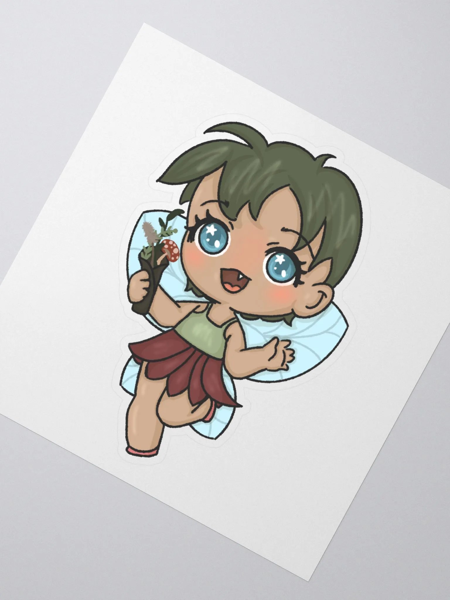 Shop Mascot Lina Kiss Cut Sticker product image (2)