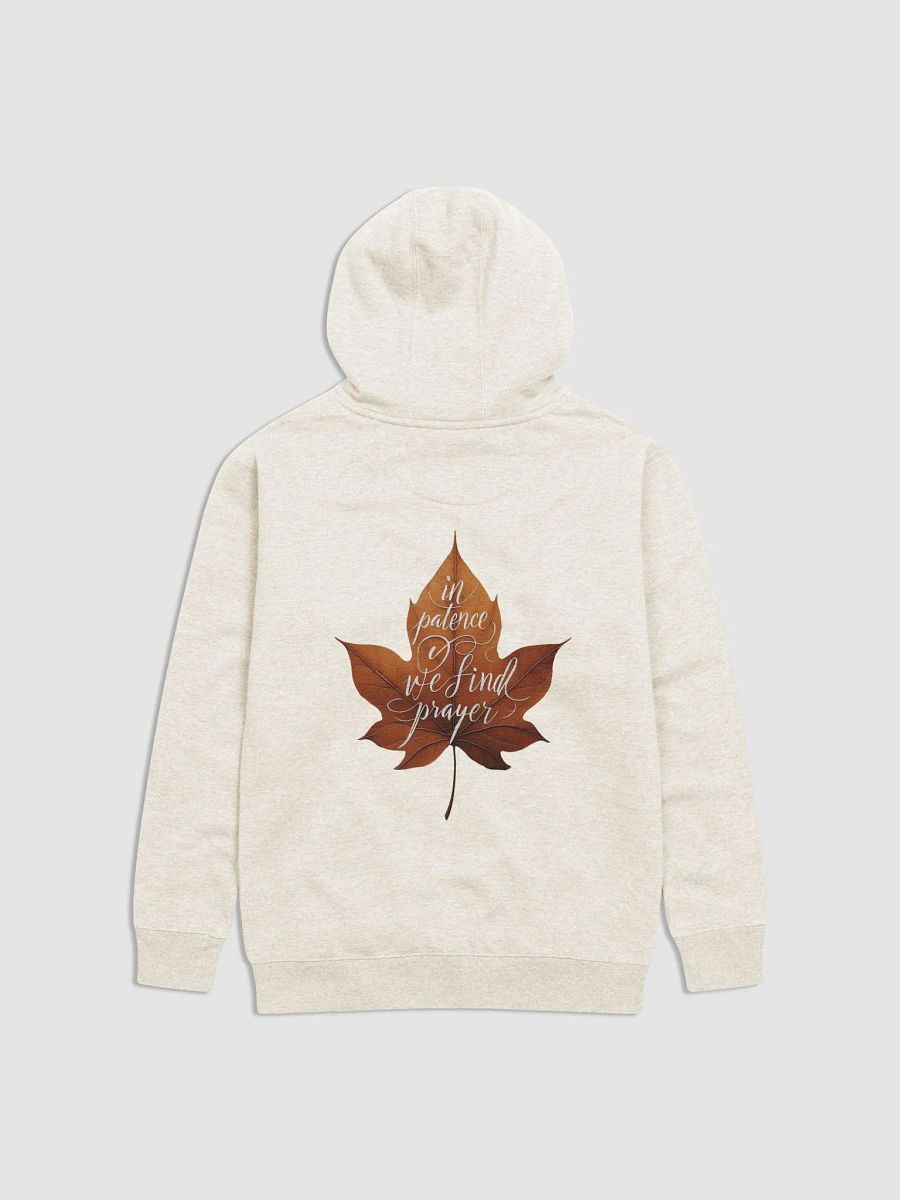 Maple Leaf Prayer Unisex Hoodie product image (2)
