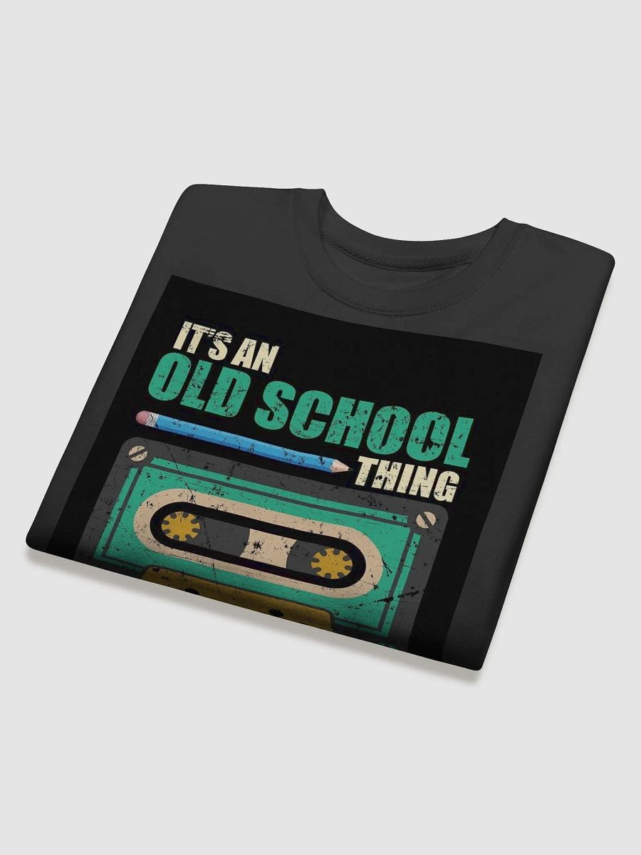 Old School Vibes Cassette Tape Sweatshirt product image (4)