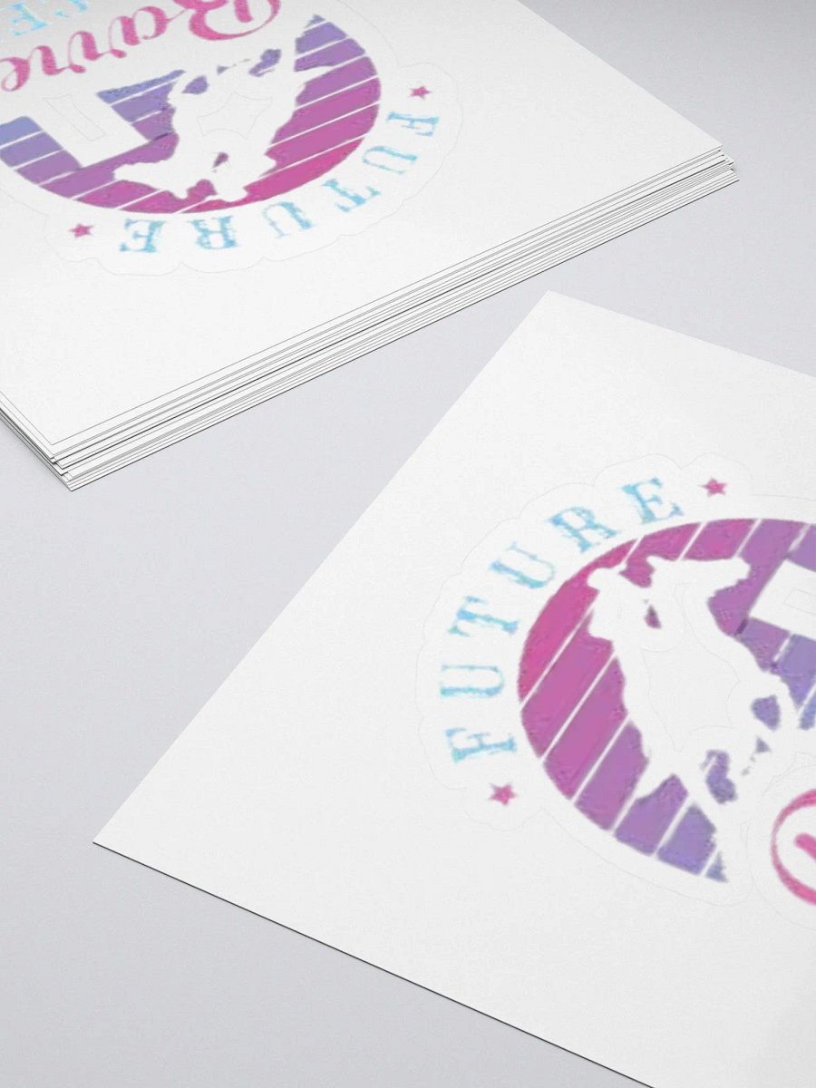 Future Barrel Racer Kiss Cut Stickers product image (4)