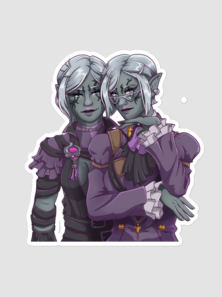 [Zilv's Drow Mart] Kiss Cut Stickers product image (1)