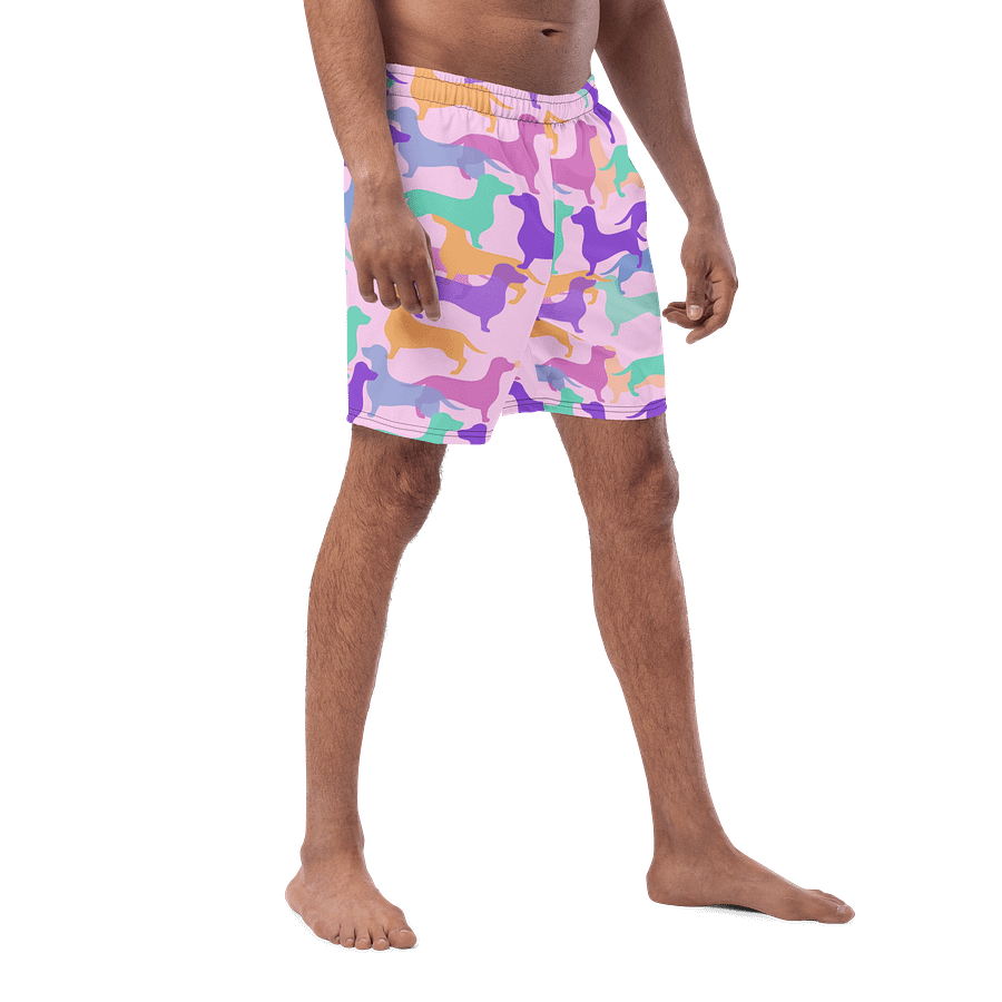 Pastel Camo Hughie Swim Shorts product image (3)
