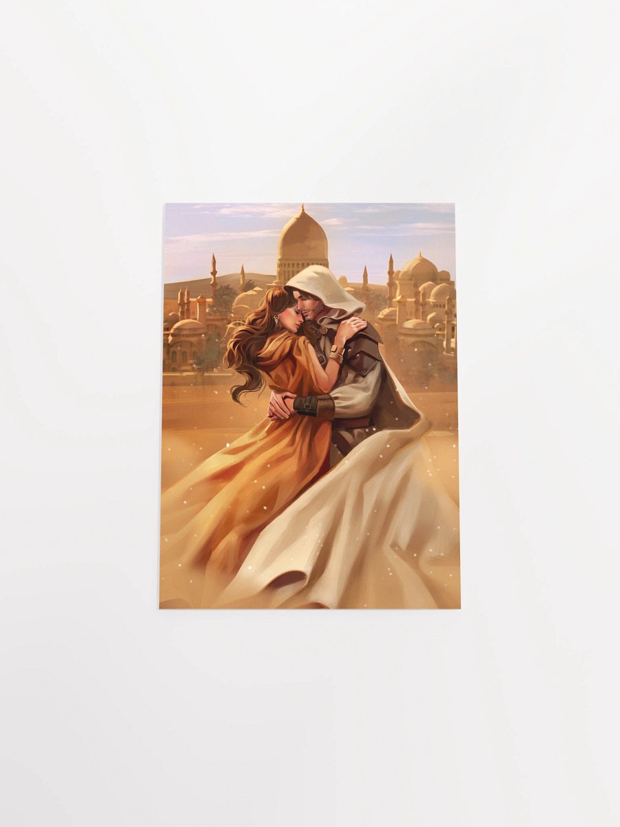 Sand & Magic Print 5x7 ~ Navid & Izra (Shadow and Starlight) product image (4)