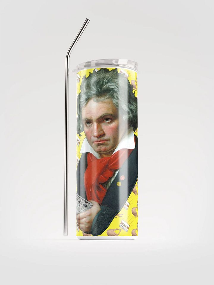 Roland van Beethoven by Frank Fonik, Stainless Steel Tumbler product image (1)