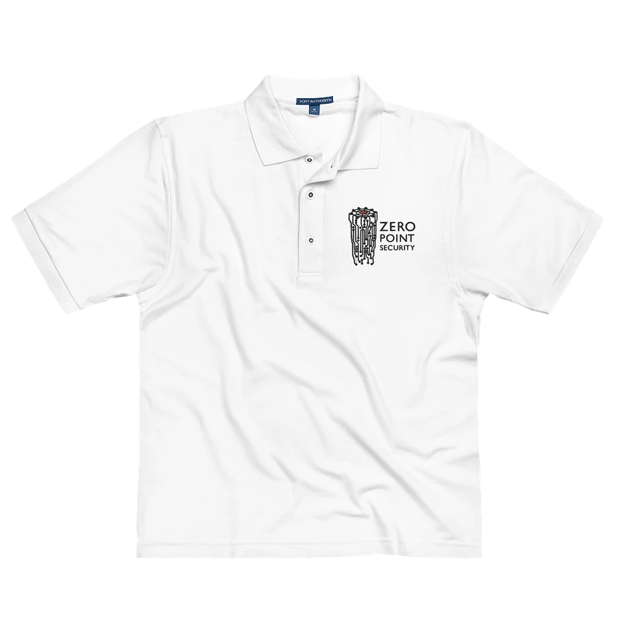 Zero-Point Polo Shirt (White) product image (2)
