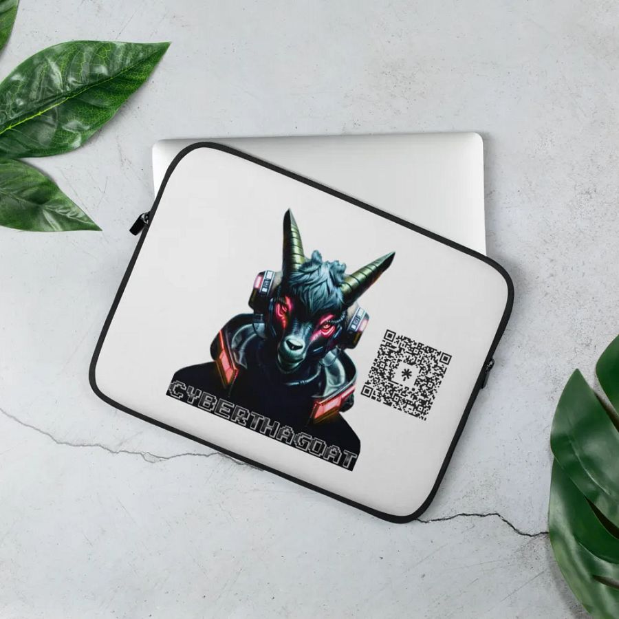 Goat laptop sleeve product image (3)
