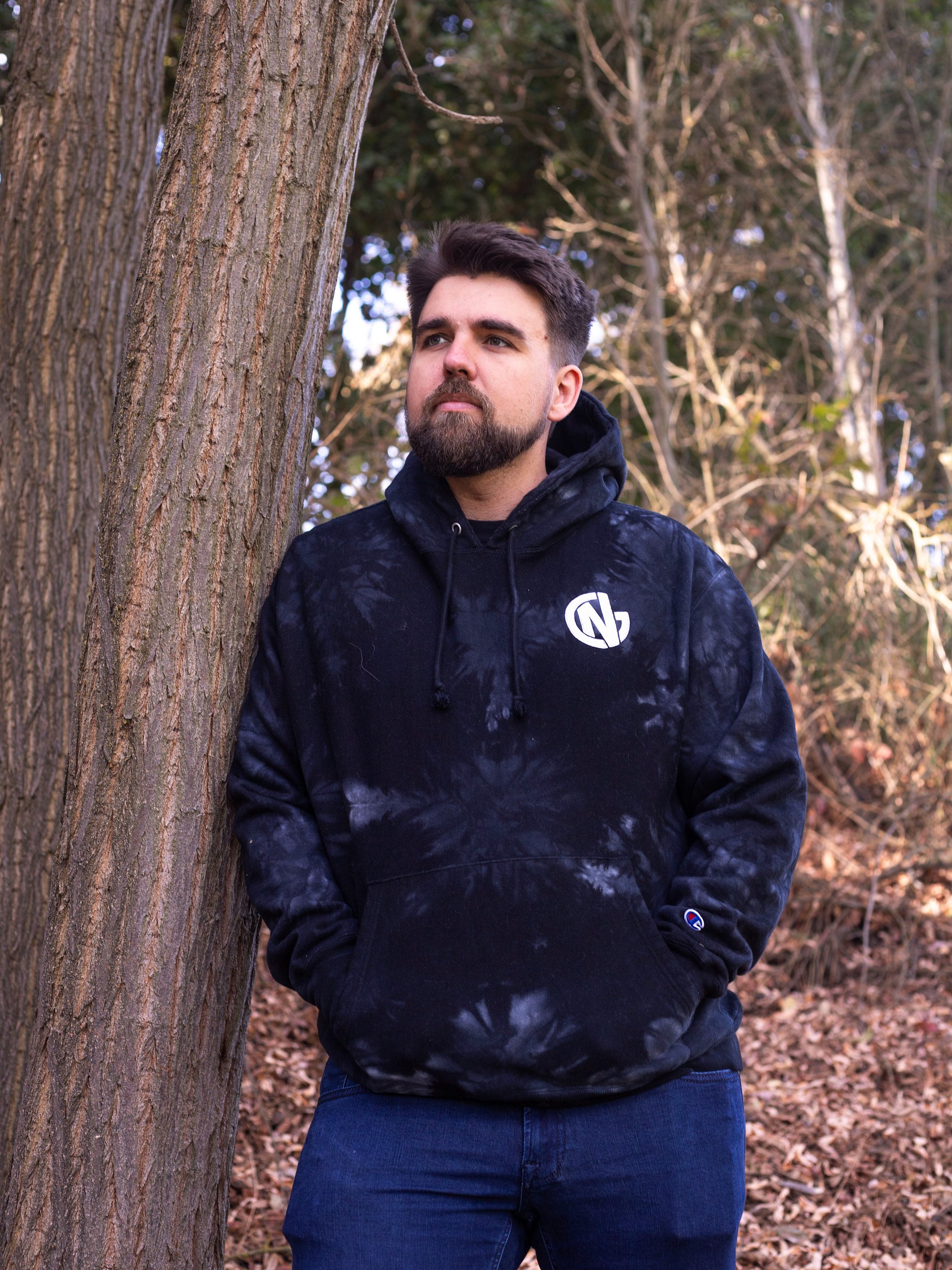 Embroidered N-Logo - Tie Dye Hoodie product image (2)