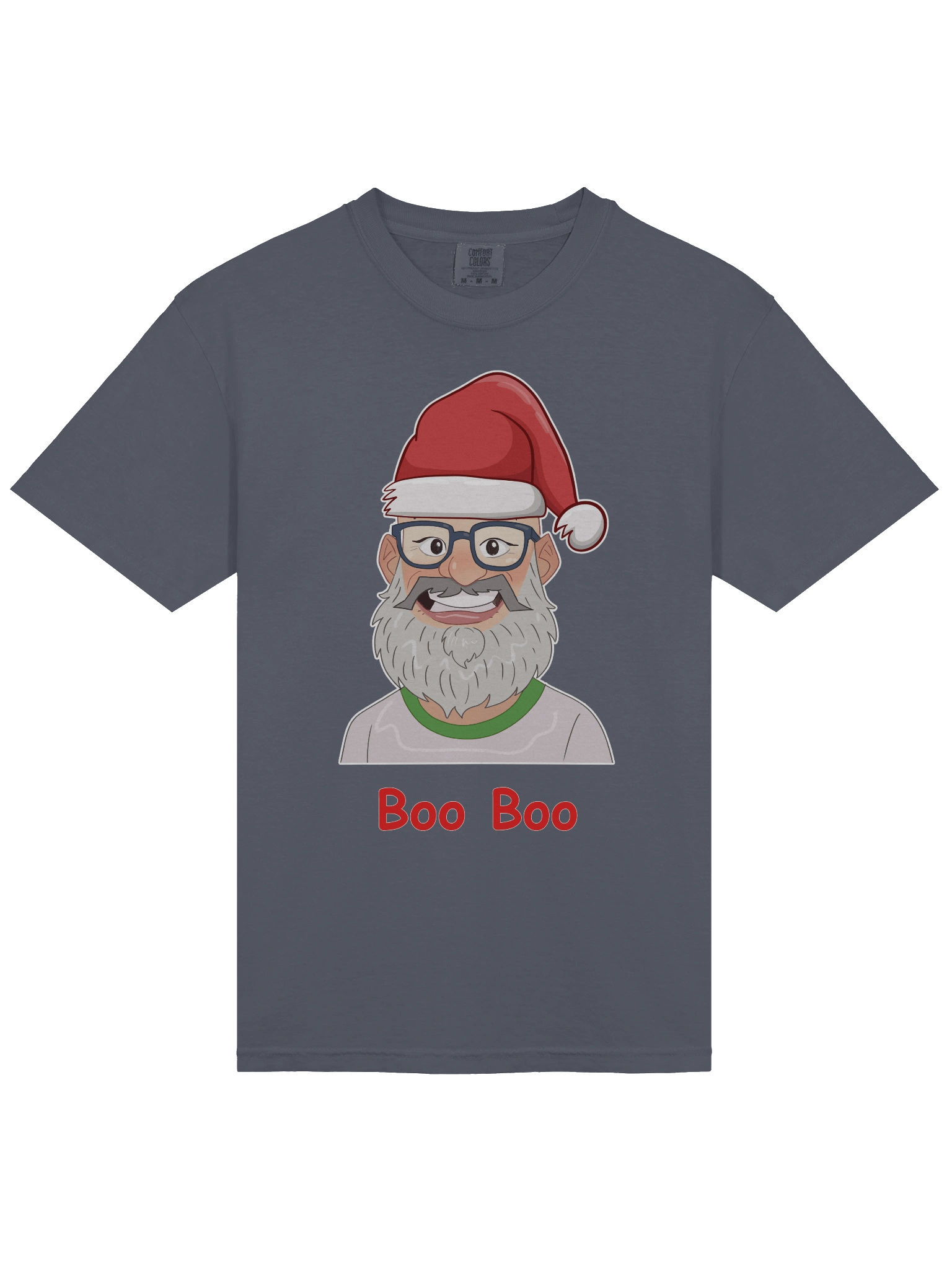 Boo Boo Santa Hat Graphic Tee product image (33)