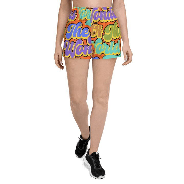 The Wonders Graphic Athletic Shorts product image (1)