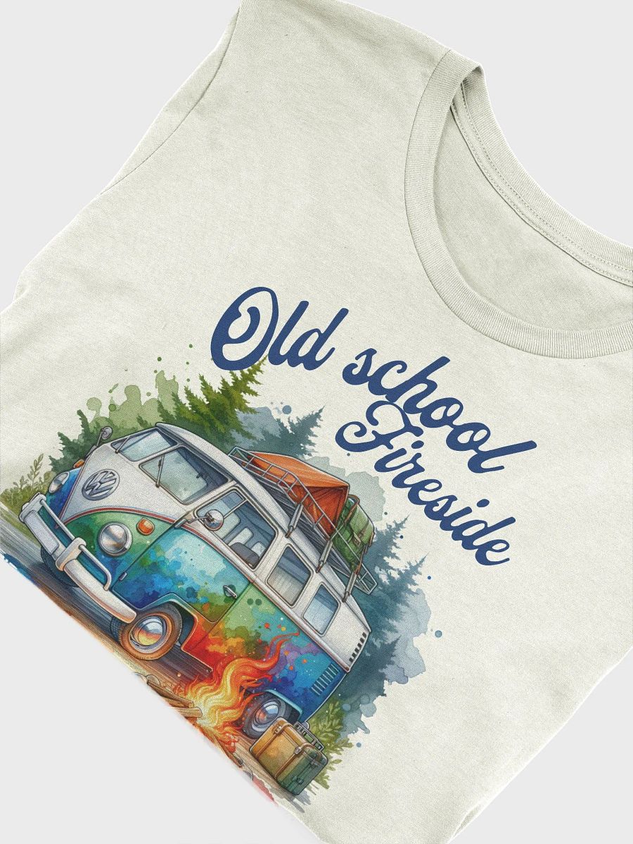 Wilderness escape van shirt, old school fireside retro tee product image (5)