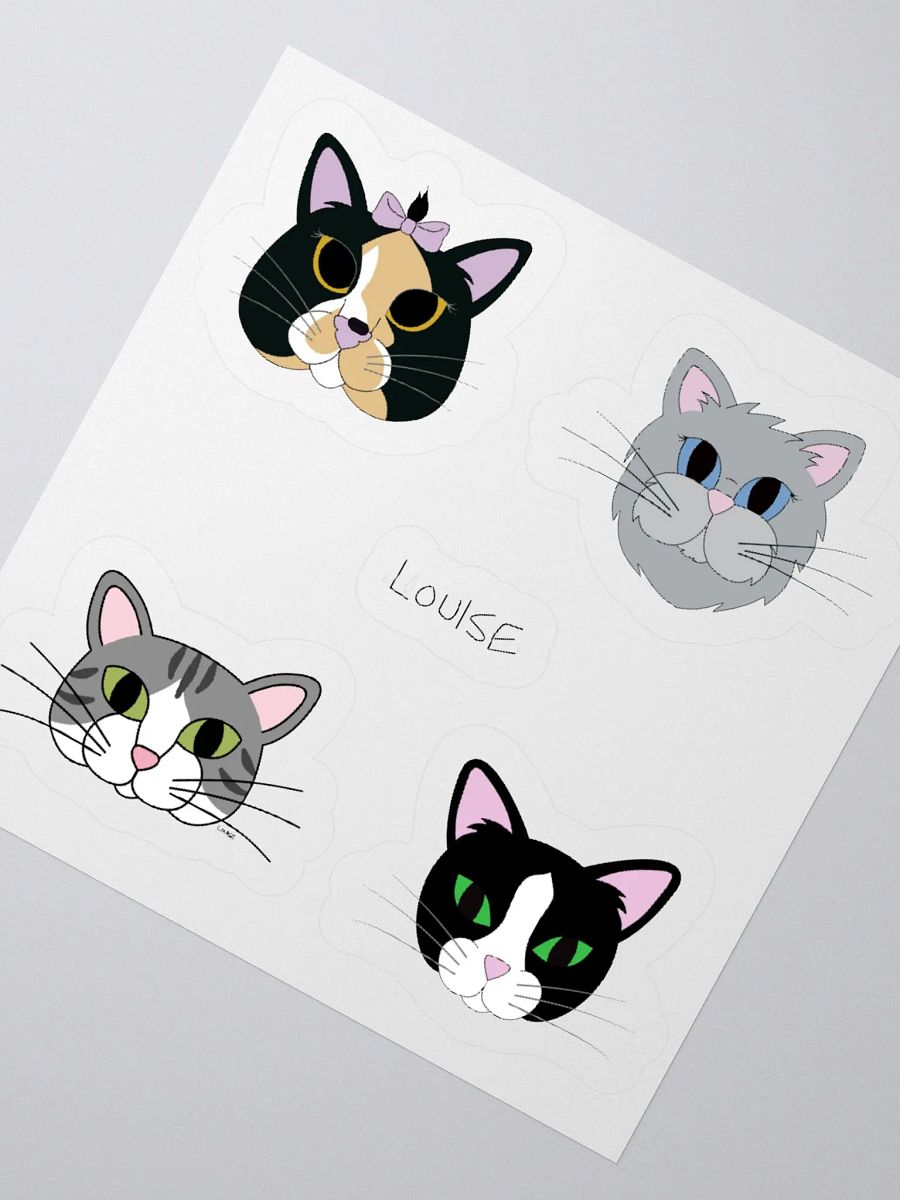 Feline Friends Sticker Set product image (2)