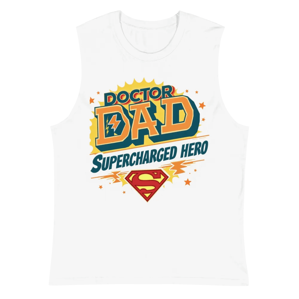 Supercharged Dad Muscle Tank product image (2)