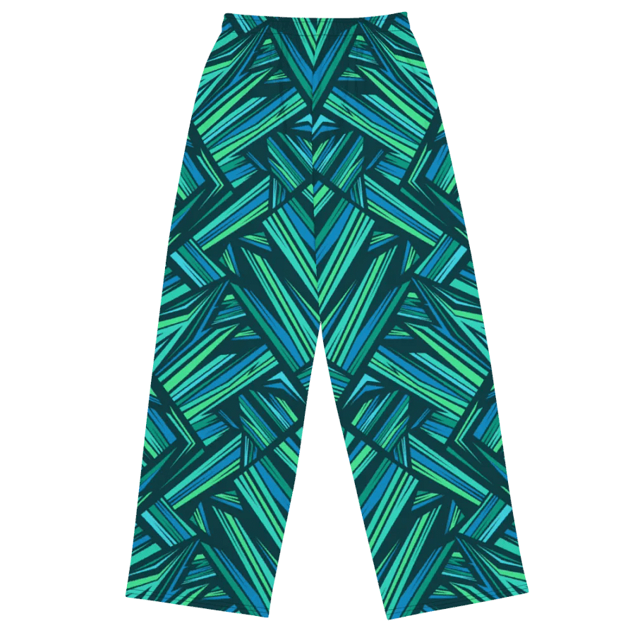 Aqua Angles | Unisex Wide-Leg Pants product image (7)