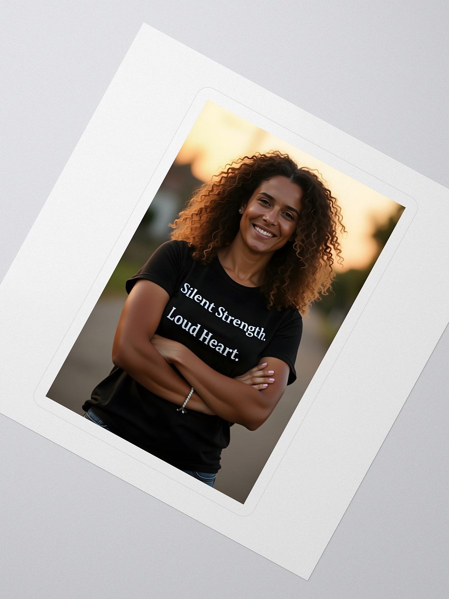 Silent Strength. Loud Heart Stickers product image (2)