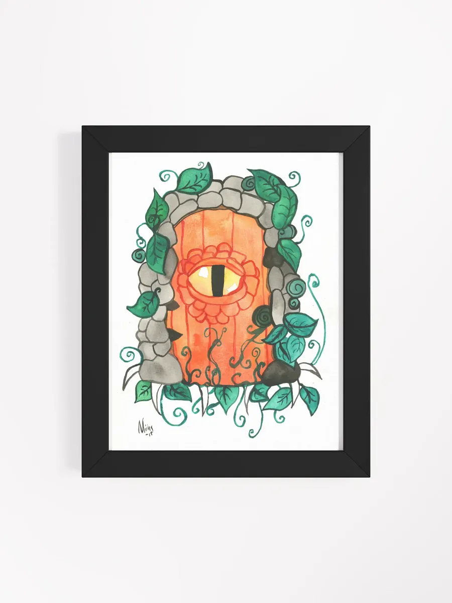 Dragon Door Framed Print product image (8)