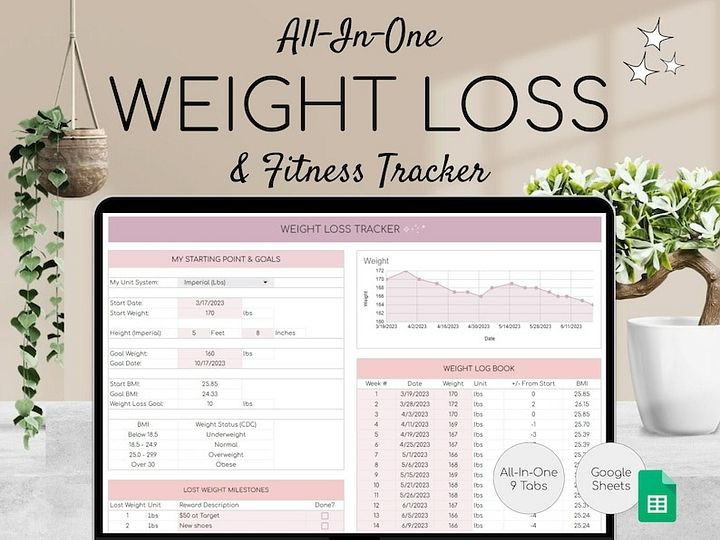Weight Loss & Fitness Tracker product image (1)