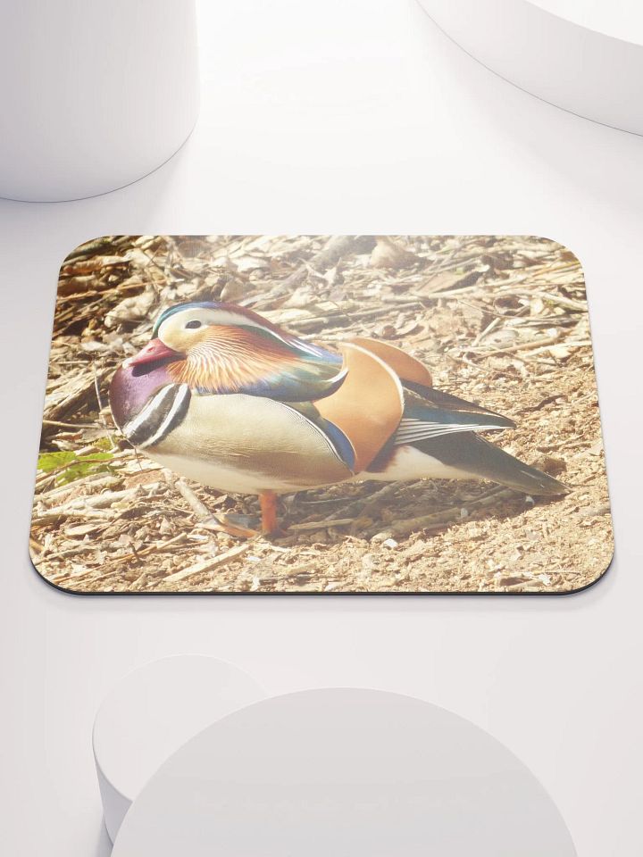 Classic Mouse Pad - The mandarin duck product image (1)