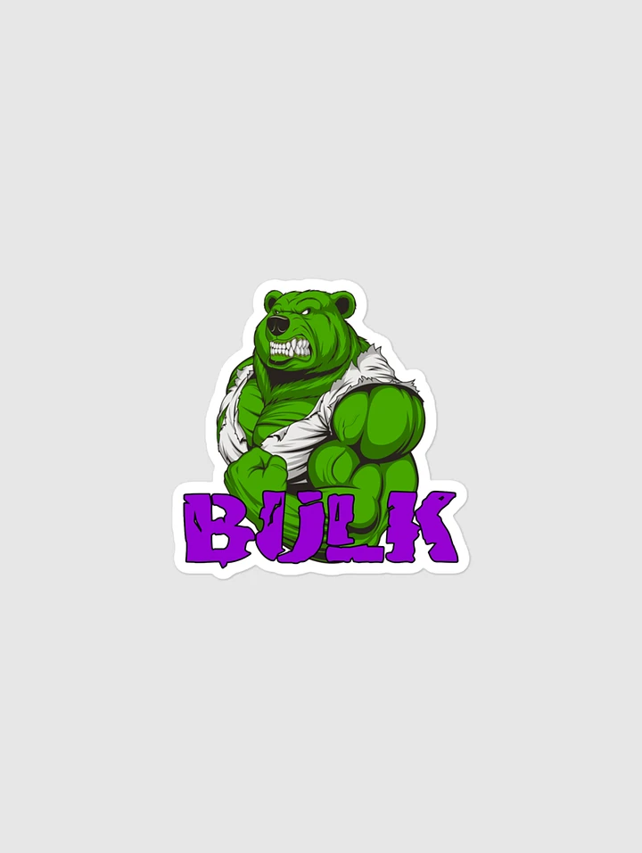 Bear Hulk - Sticker product image (1)