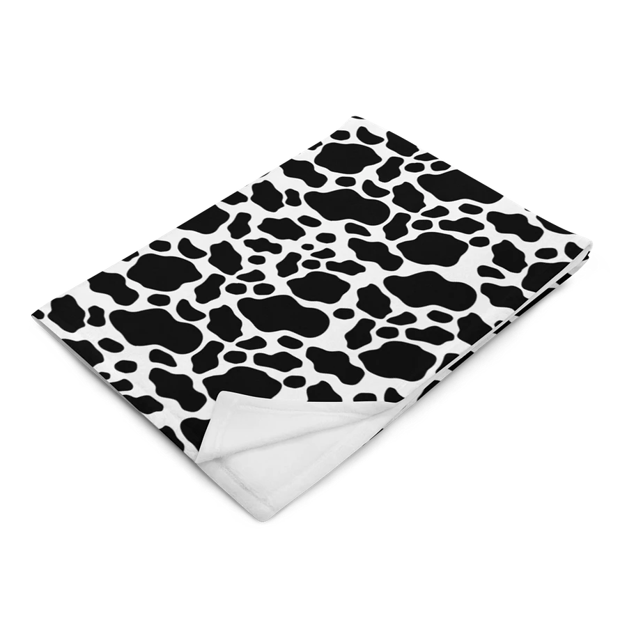 Cow Skin Blanket - Black & White product image (3)