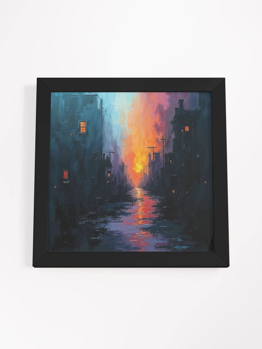 City Sunset Reflection Framed Print product image (14)