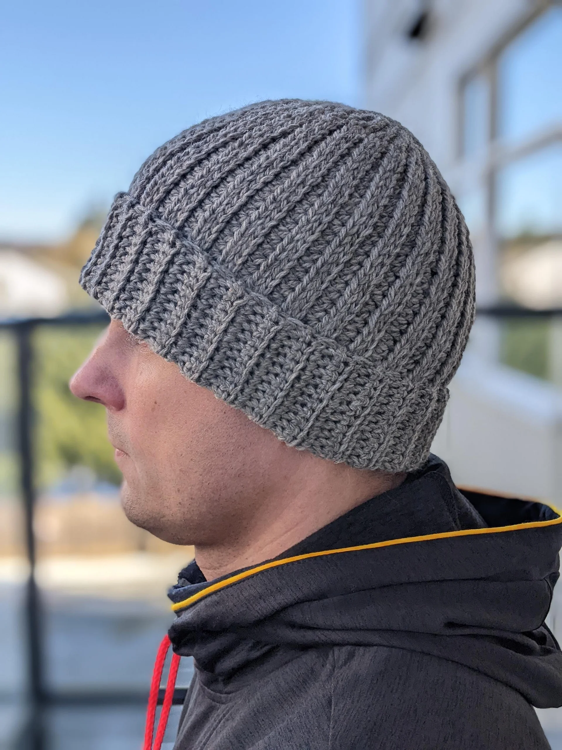 Nordic Trail Crochet Men's Hat Pattern product image (1)