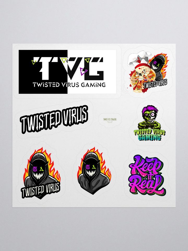 Twisted Virus Gaming: Sticker Pack product image (1)