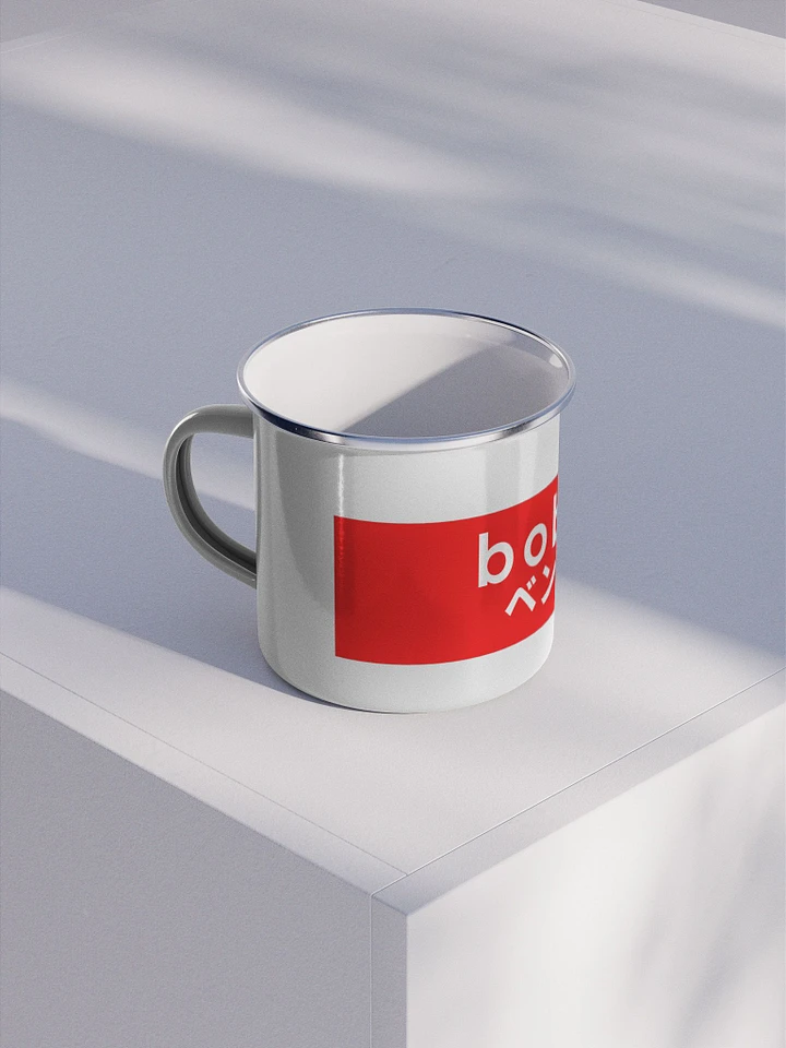 Bobabenni Enamel Cup - White product image (1)
