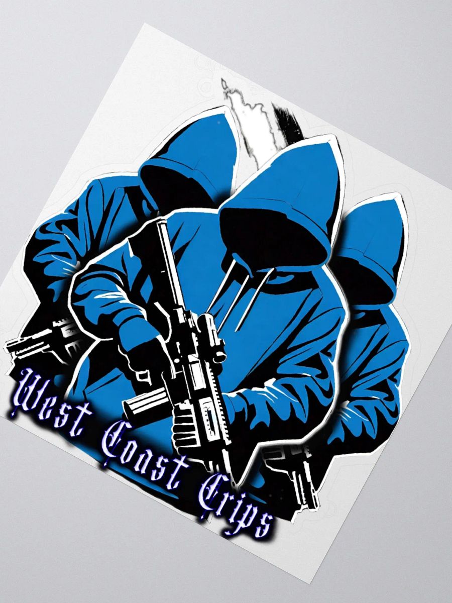 West Coast Crips Stickers product image (2)