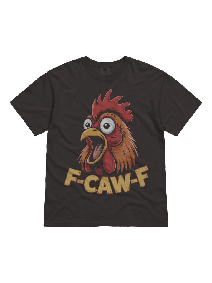 F-CAW-F" Screaming Rooster | Funny Sarcastic Comfort Colors® Tee product image (2)