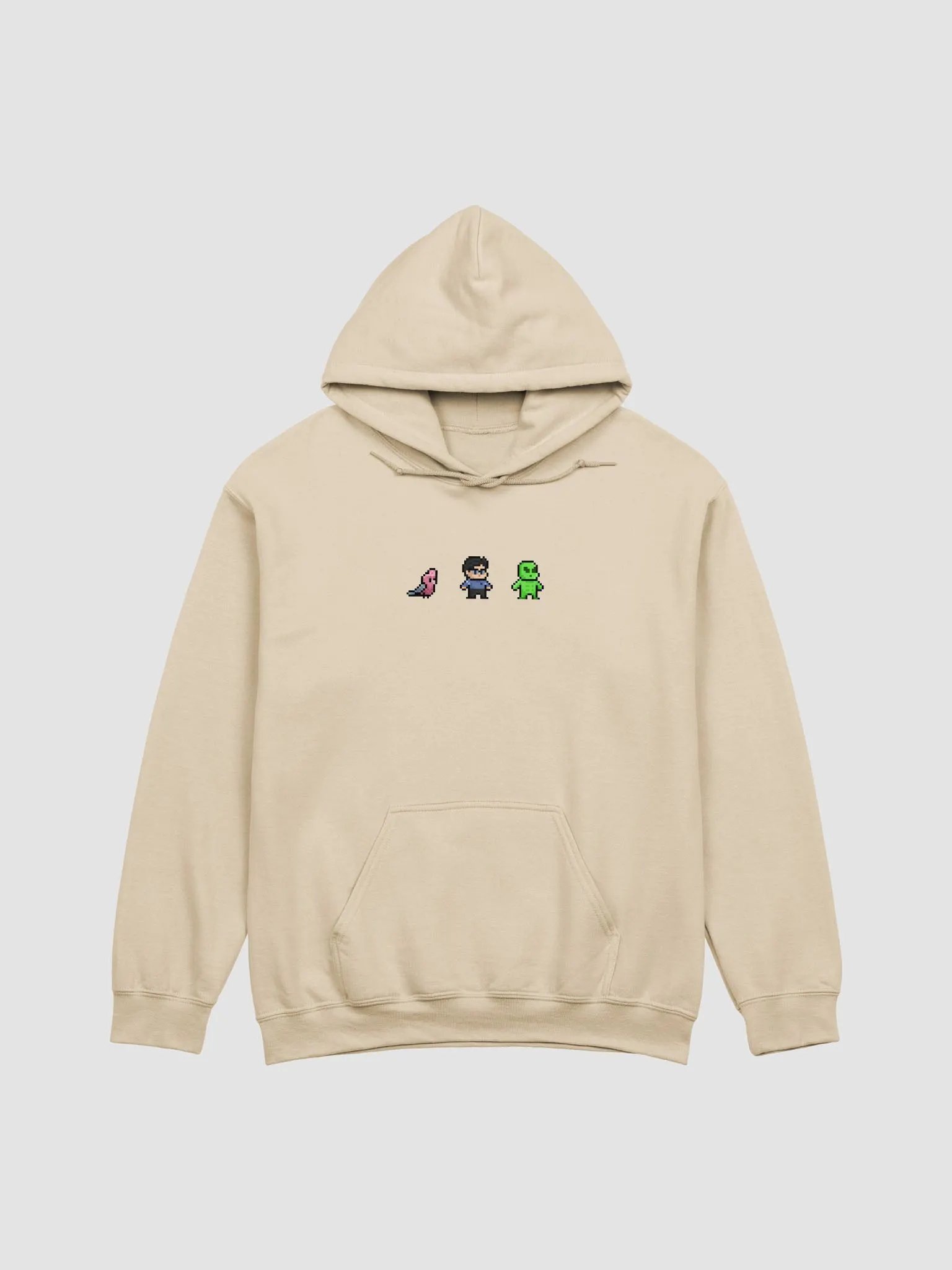 Pixel Art Trio Hoodie product image (2)