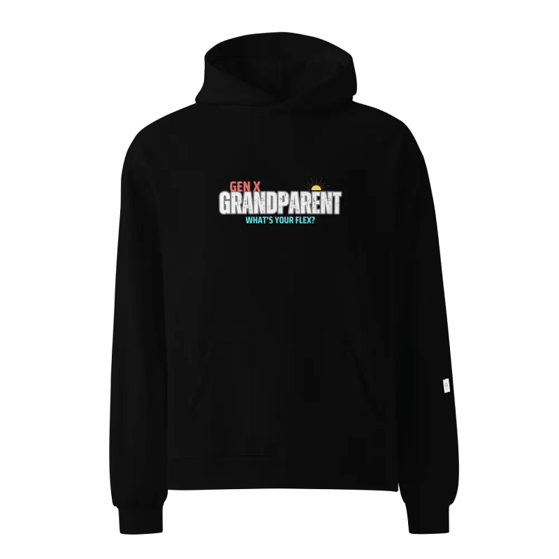 GenX Grandparent Flex Oversized Hoodie